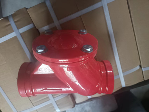 溝槽卡箍式圓球止回閥 溝槽卡箍式圓球止回閥