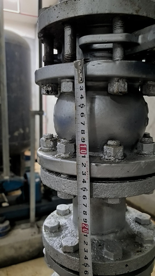 止回閥測量位置