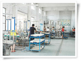 刷卡智能水表檢測廠景