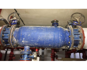 P型反沖洗排污過(guò)濾器水平安裝